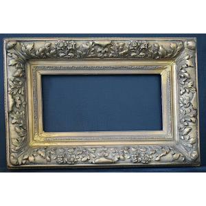 19th Century Frame Called Barbizon Rabbet 34 X 18 Cm Close To The Marine Format 4m Frame Ref C1214