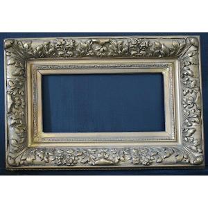 19th Century Frame Called Barbizon Rabbet 34 X 18 Cm Close To The Marine Format 4m Frame Ref C1215