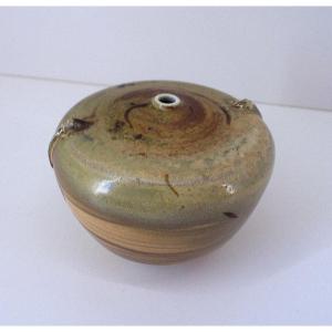 Modern Vase In Enamelled Porcelain, Signature To Identify Ref1118