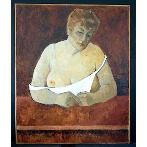 Rafael Alonso Spanish Portrait Of A Woman 20th Century Rt1314