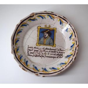 Nevers Talking Plate Revolution Jean-baptiste Drouet Arrest Of King Louis XVI Ref1138