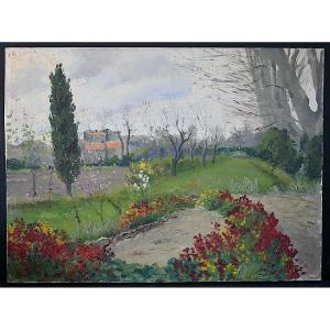 Italian Countryside Landscape, Provence, Impressionist Style, Signed, Unidentified, 20th Century, Rt1380