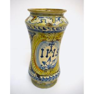 Albarello Bugio Italy Ceramic XVI Or XVII Pharmacy Ref 1190