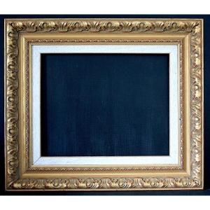 Gold Frame, Rabbeted, 41 X 33 Cm, Size For 6f Painting, Frame Ref C1246