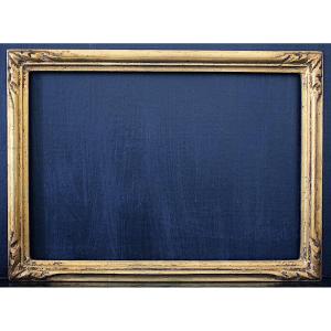 Gilt Frame, 1920s, 27 X 19 Cm Rebate, 3p Format, Early 20th Century. Frame Ref C1257