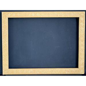 Frame Straw Marquetry Foilure 41 X 33 Cm Size For Painting 6f Frame Ref C1264