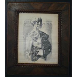 Toreador Engraving After A Drawing By René Bessiere And Bullfighting Poster Rt1460