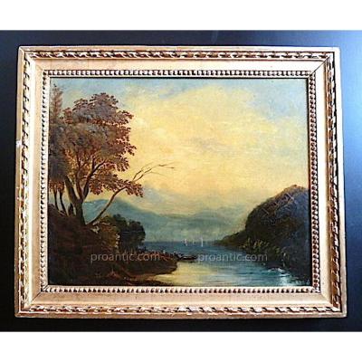 Marine Boats Orientalist Landscape Restore XVIII XIX 18th 19th Rt9