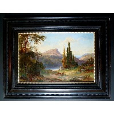 Provence Provençal Provence Impressionnisme Romantic XX Signed To Identify Rt50
