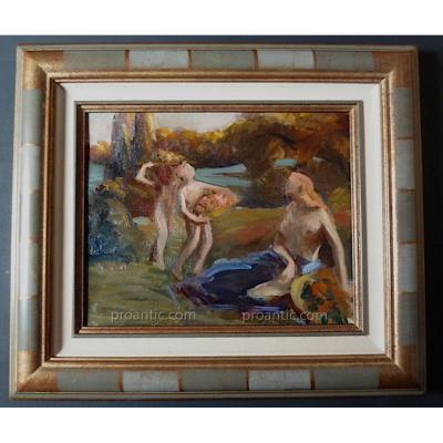 * Scene Of Genre Symbolist Nudes Characters XX Rt66