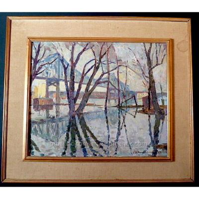 The United States Wisconsin Lac Crue Of Mississipi Signed Chavepeyer XX Usa Rt69