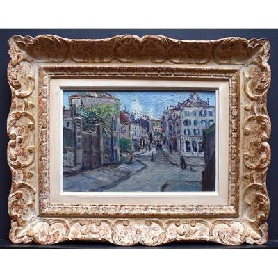 Paris School Montmartre District Sacré Coeur Montparnasse Impressionist Frame XX Rt145