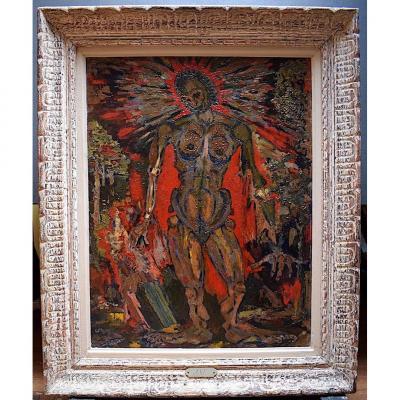 * Fauve Expressionist Eve Christ Religion XX Rt206