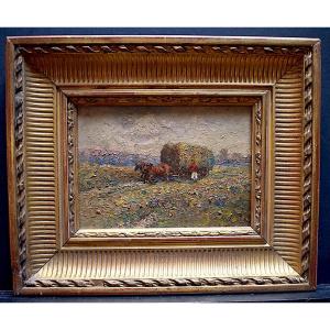 Impressionist Landscape Country Scene XIX XX Rt398