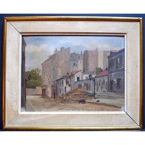 Codali  Impressionist View Of Paris Rue De l'Encheval XIX Rt405