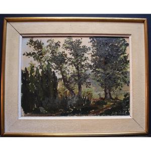 Codali Impressionist Landscape Fontenay Aux Roses Et Sceaux Robinson Paris XIX Rt406