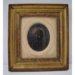 Child Daguerreotype In Military Uniform France Circa1850 Photo Photography Ref311