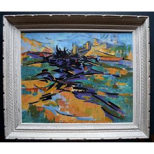 Villeneuve Lès Avignon Provençal Landscape Provence XX Rt550