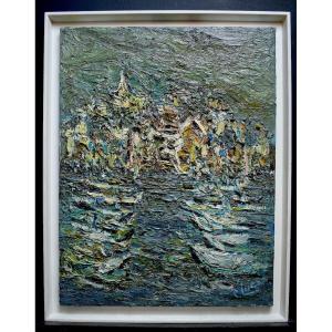 Venice Marine Landscape Signed To Identify XX Rt579