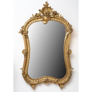 Louis XV Mirror, Circa 1870