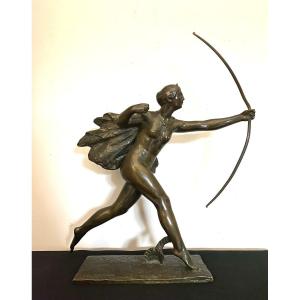 Bronze Diane Huntress By Paul Sylvestre XX