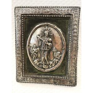 Russian Icon Silver 18th