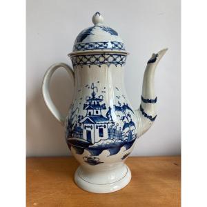 English Fine Earthenware Coffee Maker Leeds Or Wedgwood