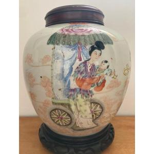 Pot à Gingembre Porcelaine De Chine