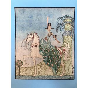 Watercolor After Kay Nielsen