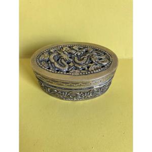China Silver Cricket Box