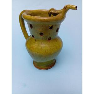 Glazed Terracotta Deceptive Pitcher
