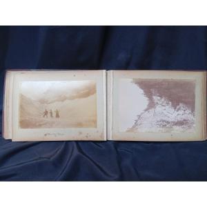 Photo Album 1902 Mountain Mont-blanc Alps