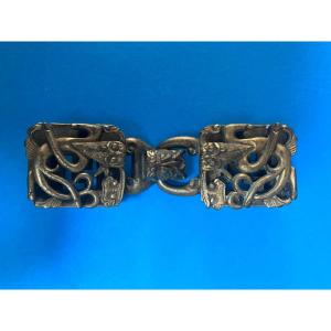Belt Buckle, China, Qing Dynasty, Dragons