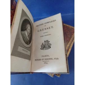 Complete Works Of Gresset 1822