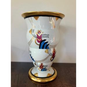 Art Deco Vase Langenthal Switzerland 