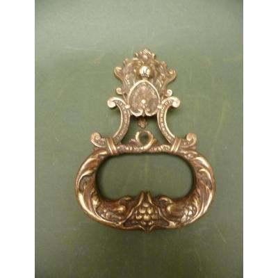 Door Knocker In Bronze Epoque Nineteenth