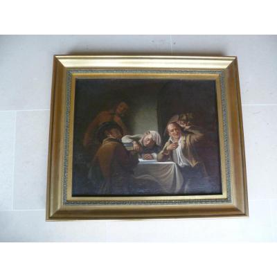 The Merry Compères Oil On Canvas