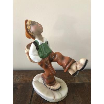 The Happy Departure - Italian Ceramic 50's