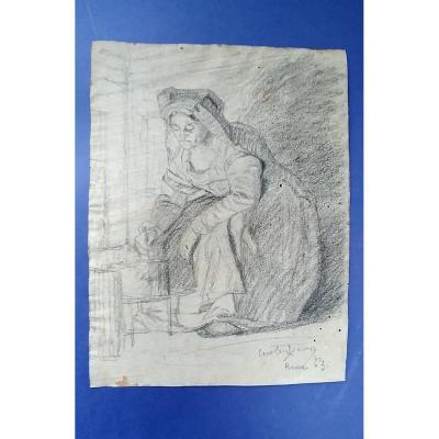 Carolus-duran (1837-1917) - Au Peasant