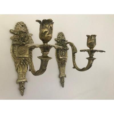 Pair Of Regency Sconces