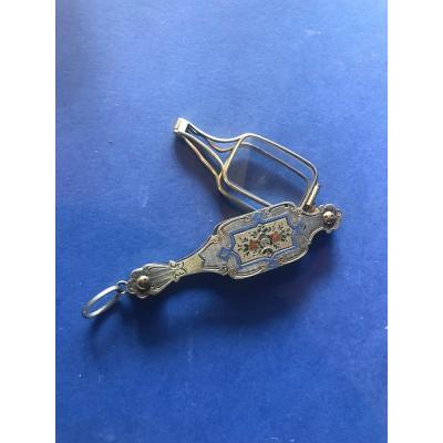 Silver And Vermeil Handpiece