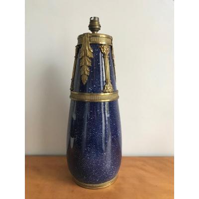 Lamp Base Mounted On Bronze