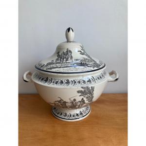 Montereau Soup Tureen In Fine Earthenware
