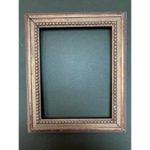 Cadre Louis XVI En Bois Doré