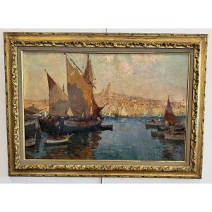 View Of Marseille By Mério Ameglio 