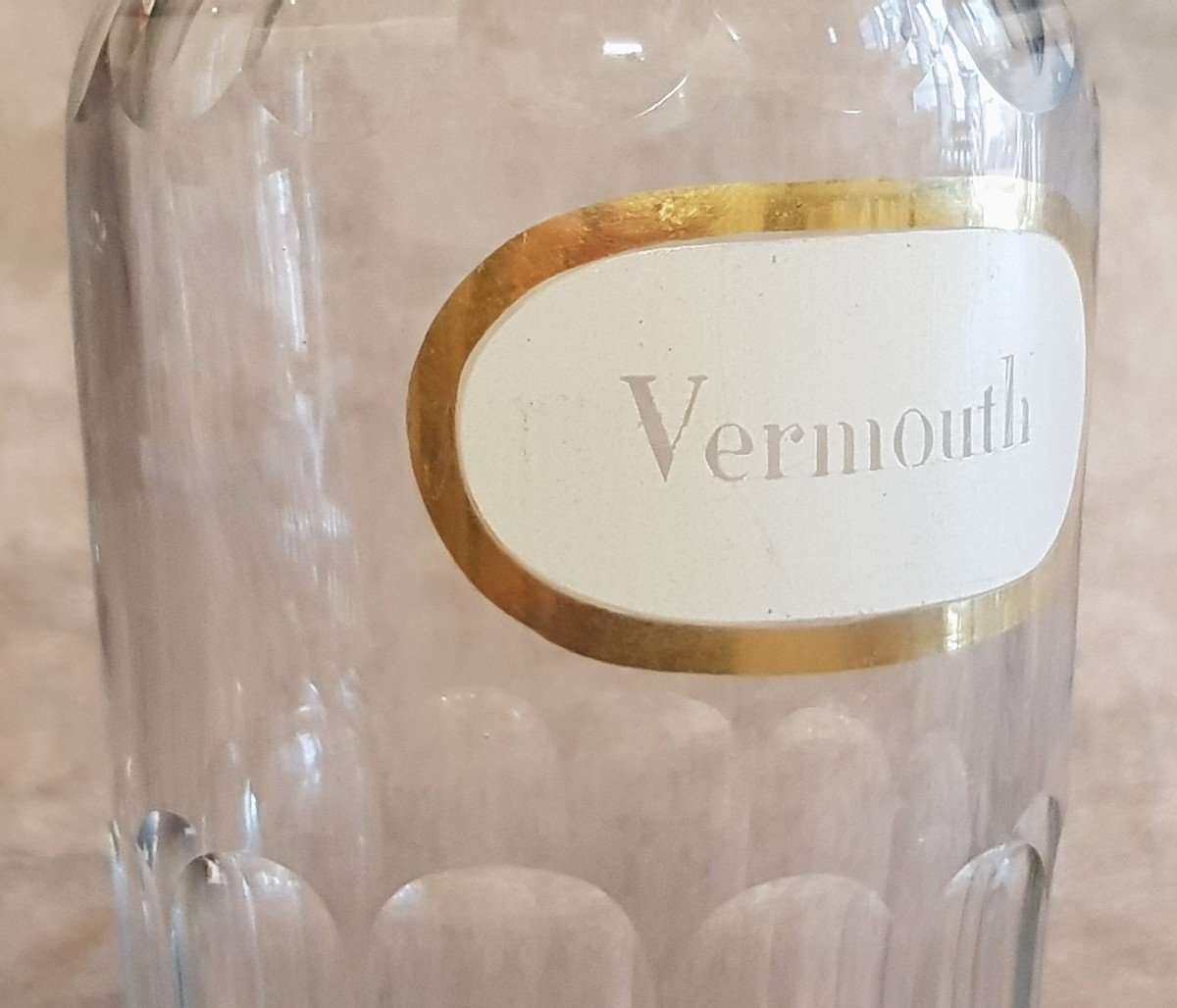 Antica bottiglia di liquore Vermouth fine '800-photo-2
