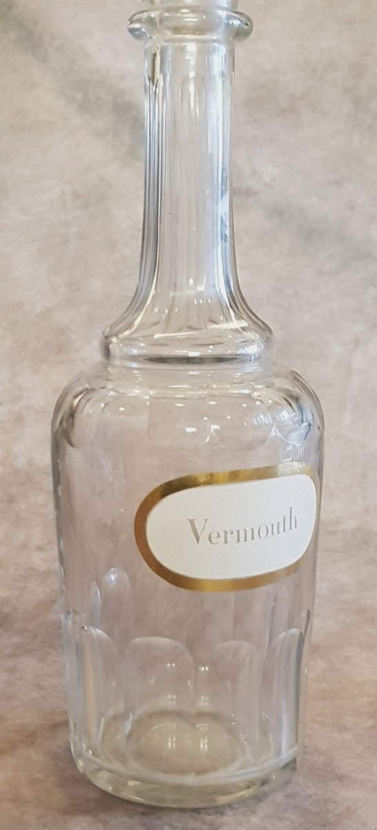Antica bottiglia di liquore Vermouth fine '800
