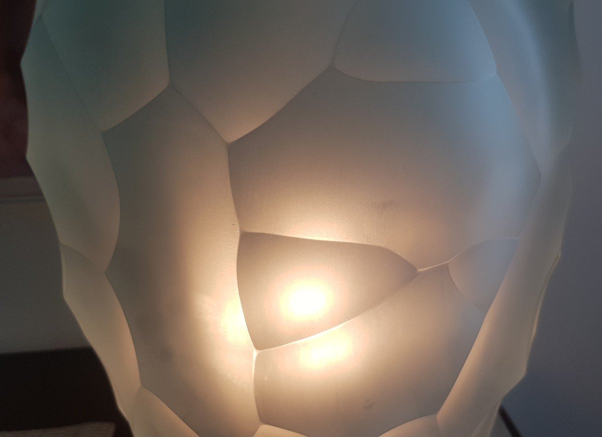 lampada da tavolo Luce Siderale Murano Venini design Giorgio Vigna - tiratura limitata-photo-3