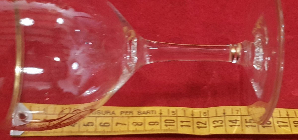 Set di 10 bicchieri da acqua antichi Lobmeyr Monogramma SMN-photo-5
