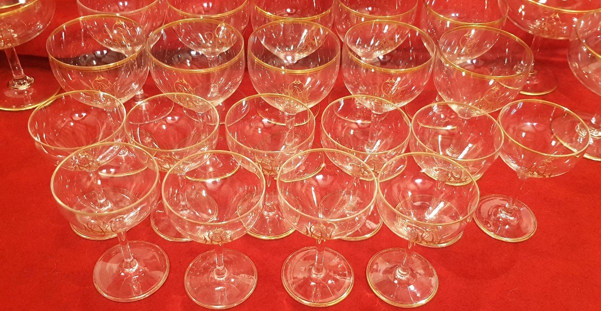 Set di 10 bicchieri da vino Lobmeyr Monogramma SMN-photo-4